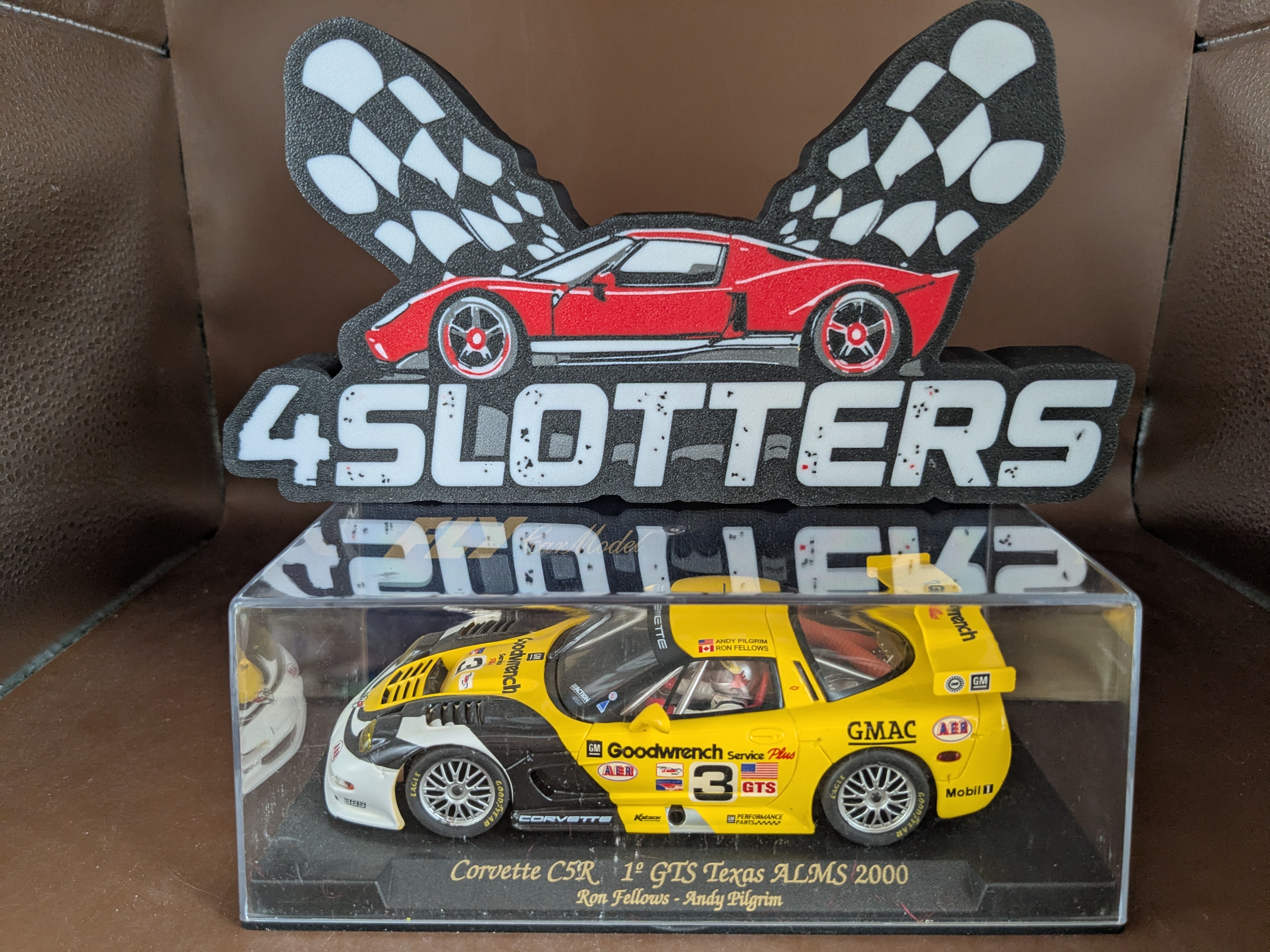 Fly Chevrolet Corvette C5R #3 1e Texas ALMS 2000