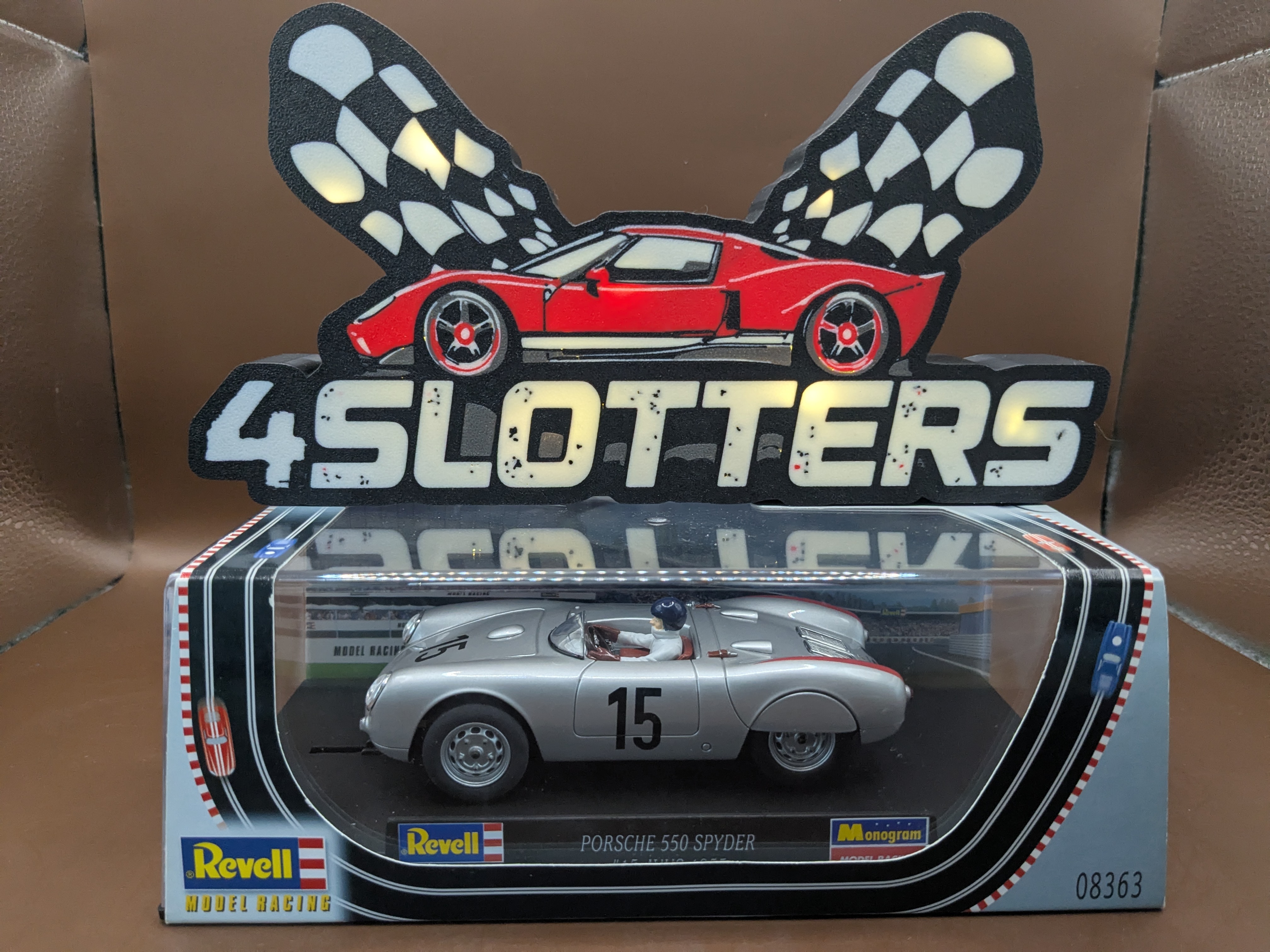 Revell Monogram Porsche 550 Spyder # 15 Avus 1955