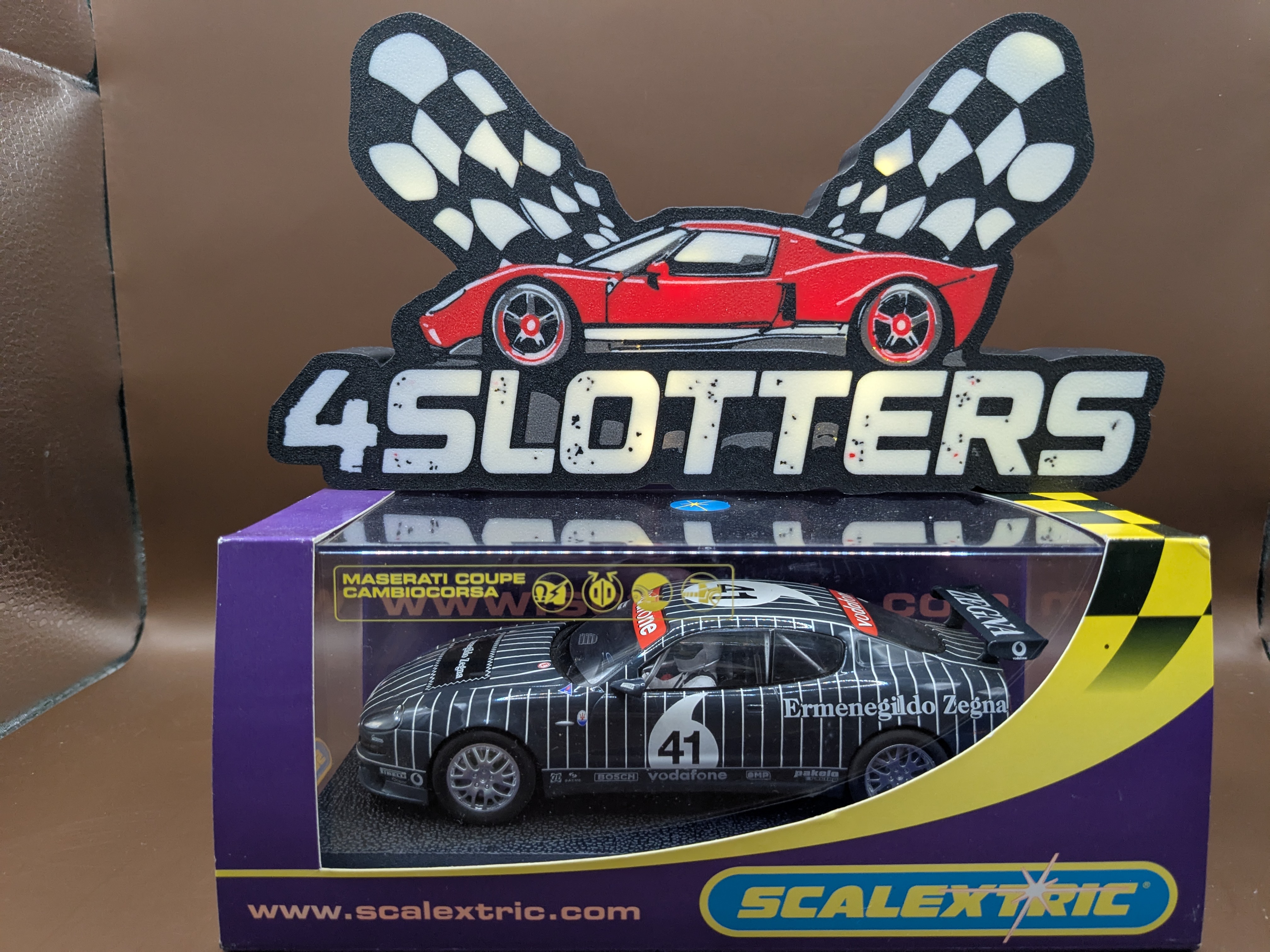 Scalextric Maserati Coupe Cambiocorsa Trofeo #41 *USED*