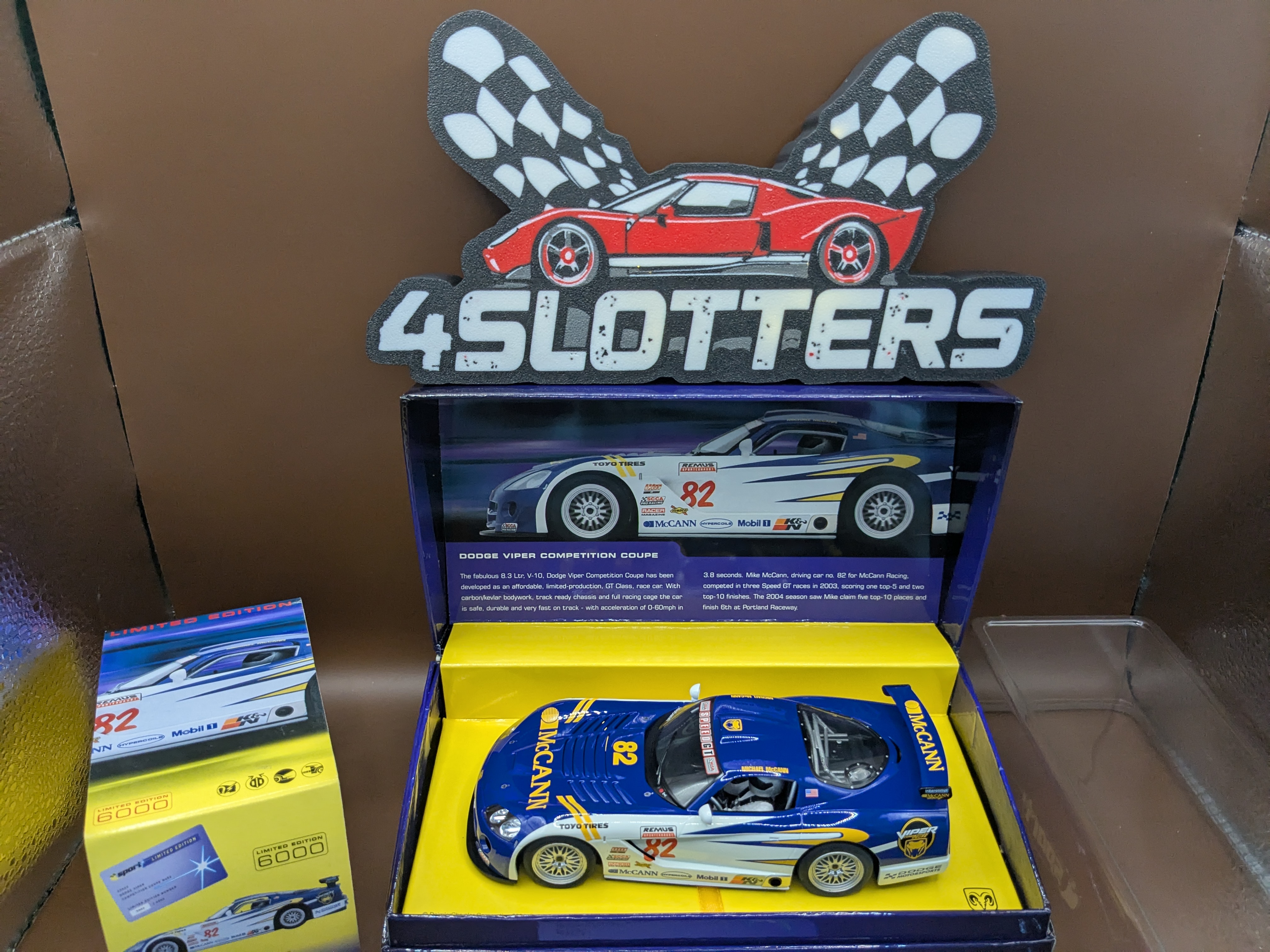 Scalextric Dodge Viper #82 McCann LIMITED