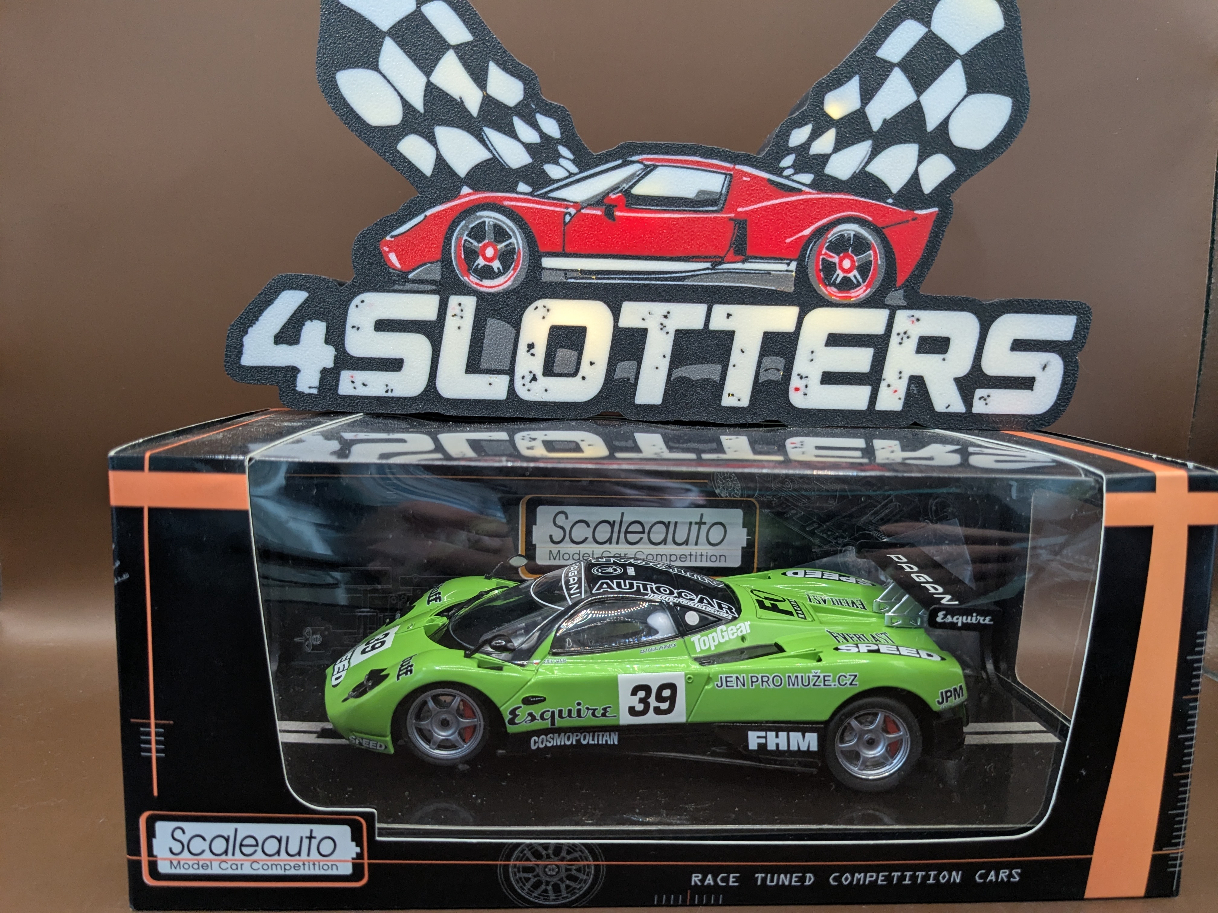 Scaleauto Pagani Zonda #39 Brno 2010 Green