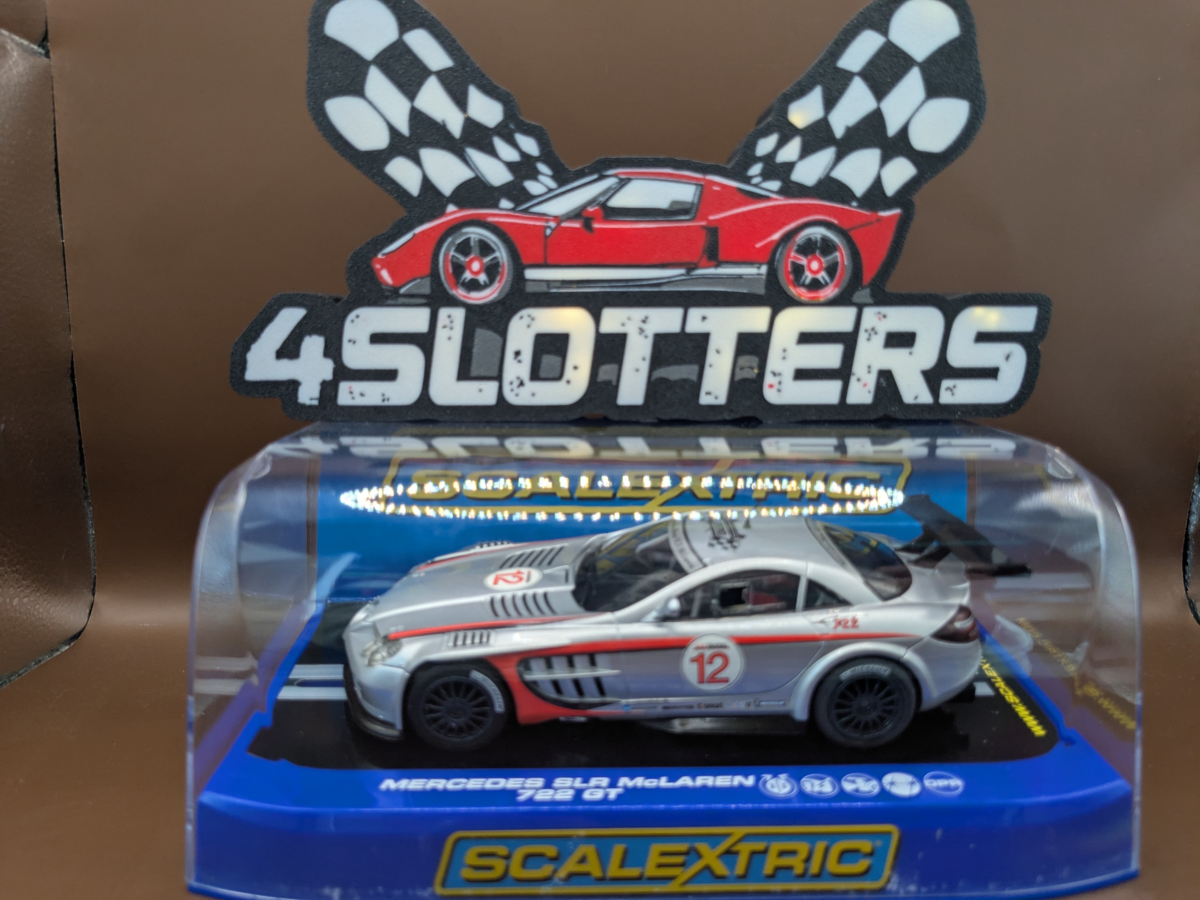 Scalextric Mercedes SLR McLaren 722 GT #12 Range Presentation #? of 200