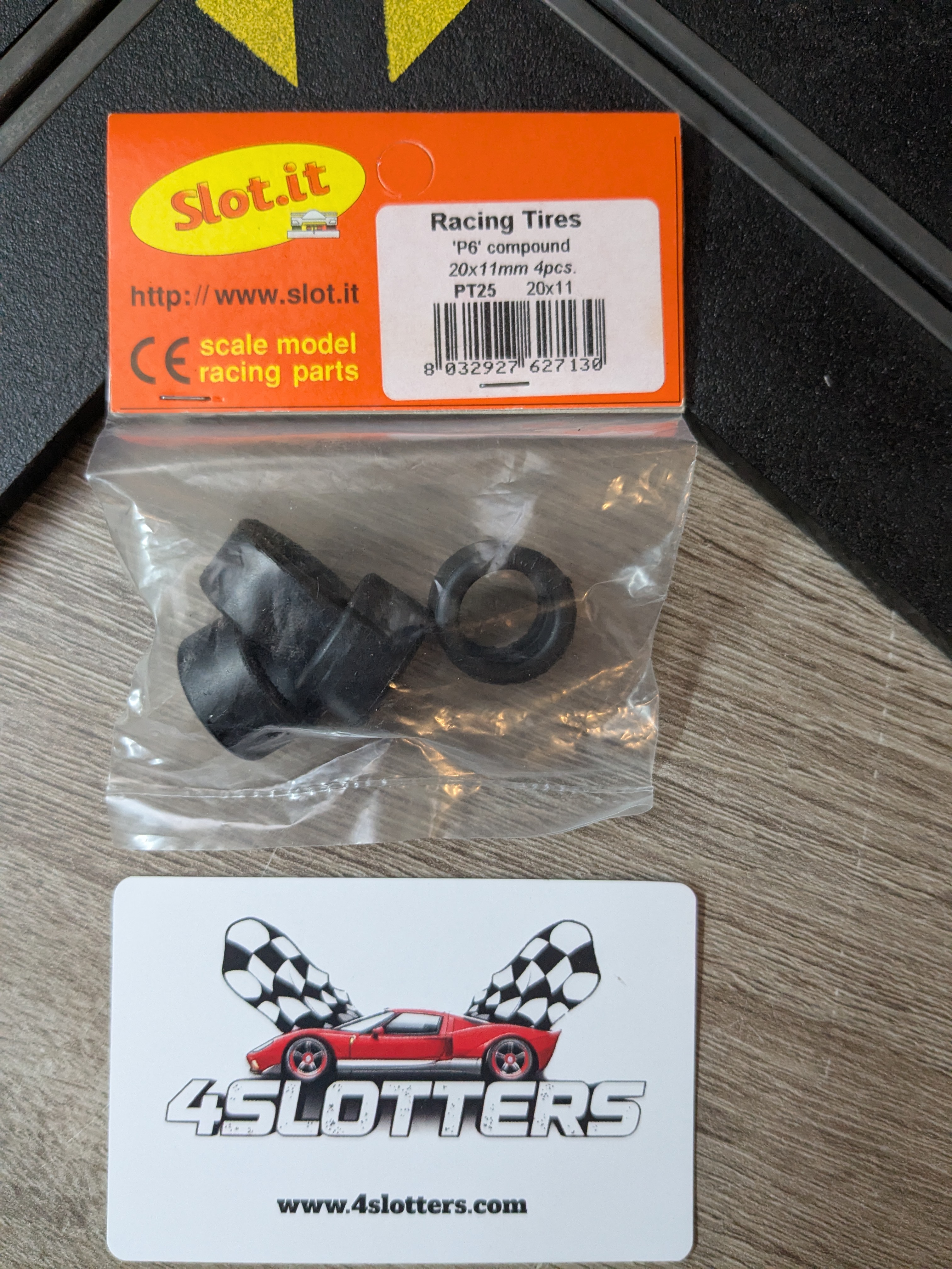 Racing Tires Slot.It P6 20x11 PT25 4 pieces