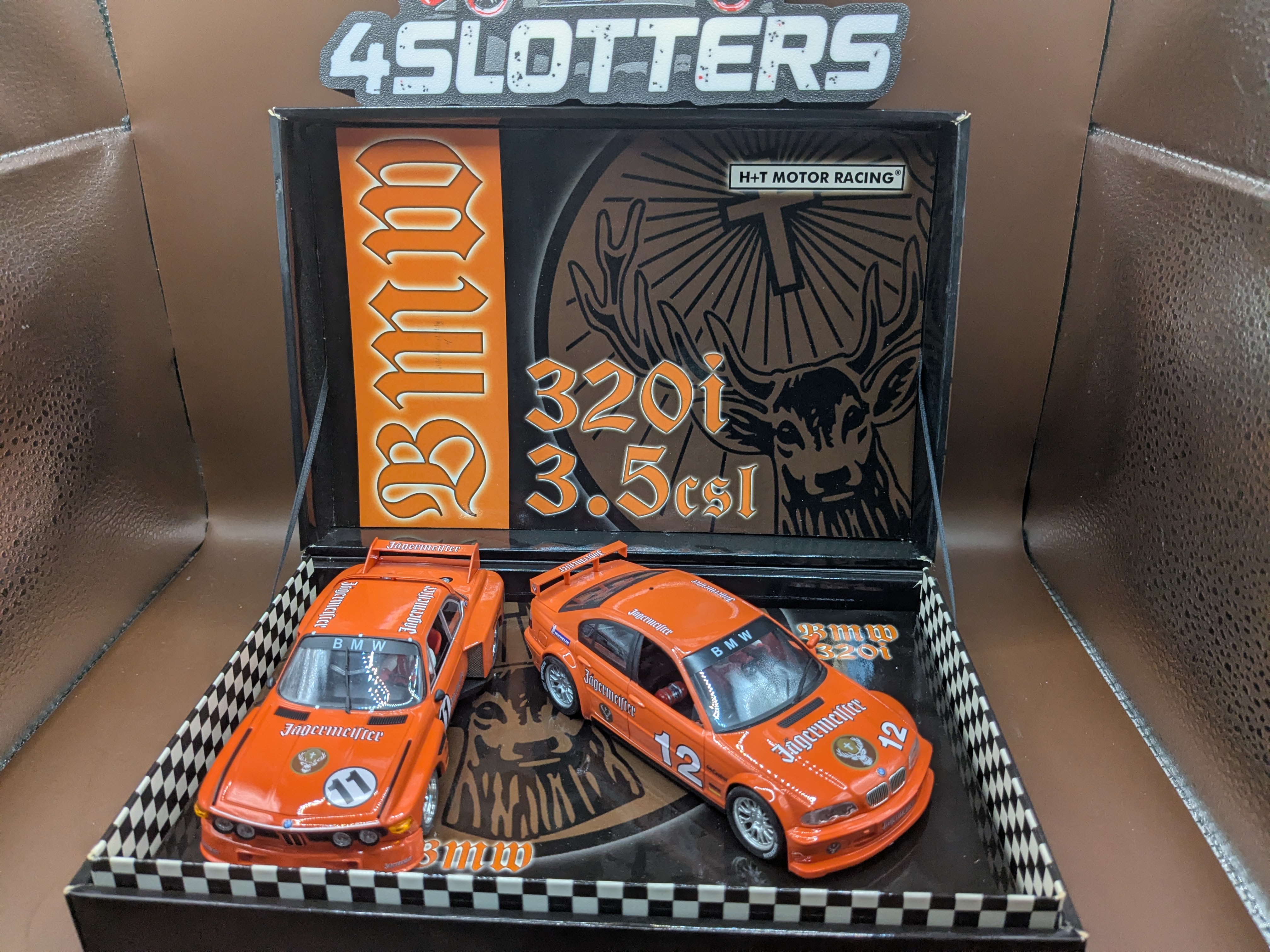 Fly BMW Set 320i & 3.5CSL Jagermeister "USED"