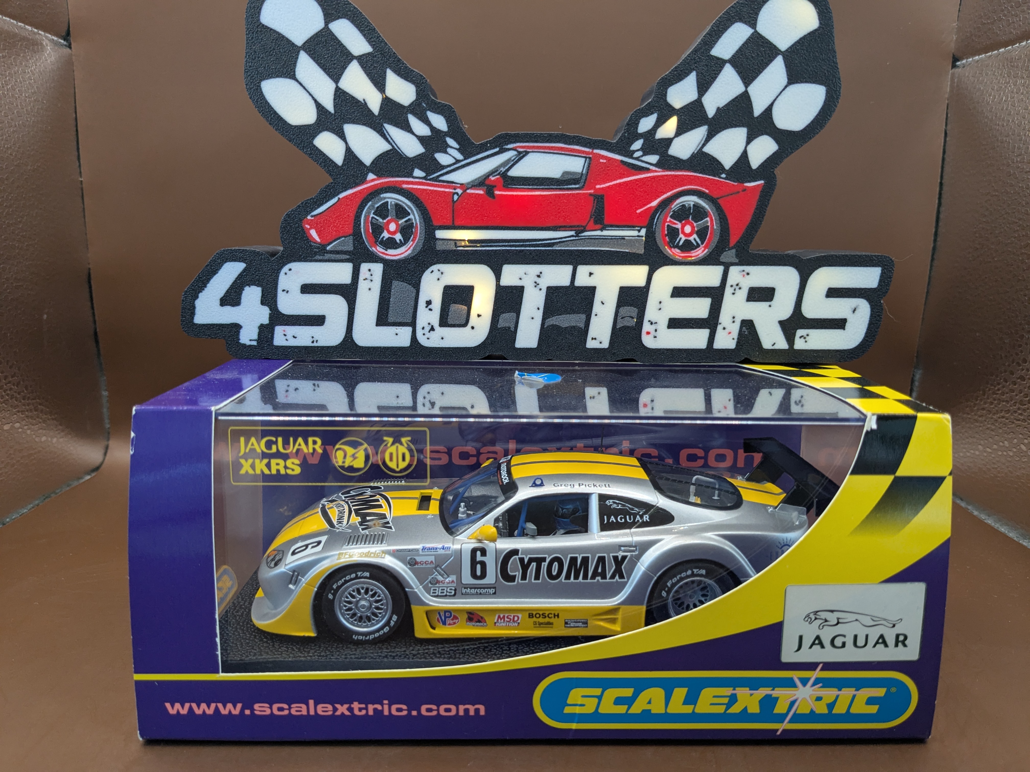 Scalextric Jaguar XKRS #6 Cytomax
