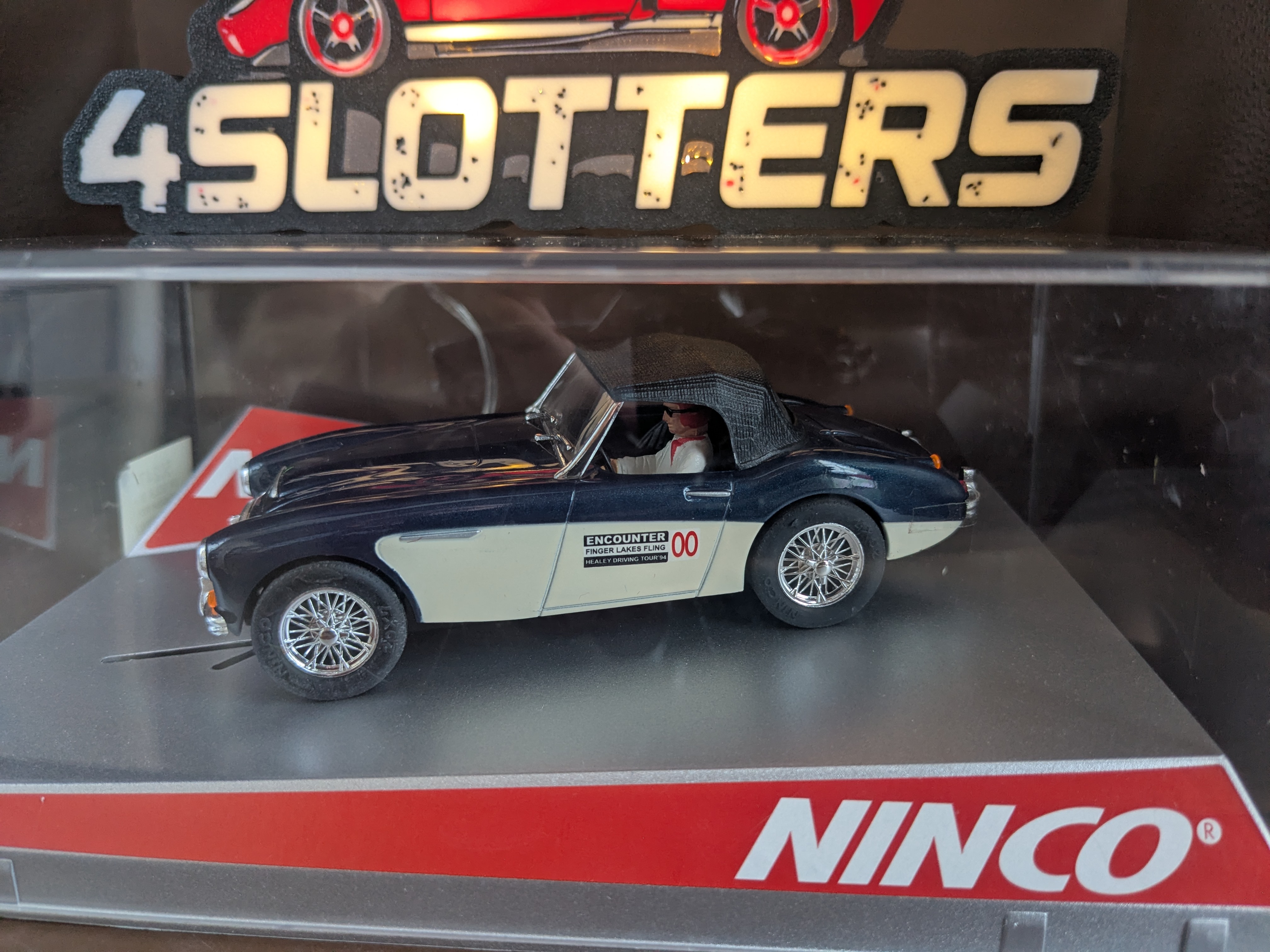 Ninco Austin Healey 3000 MK3 Soft Top #00 Encounter Finger Lakes Fling