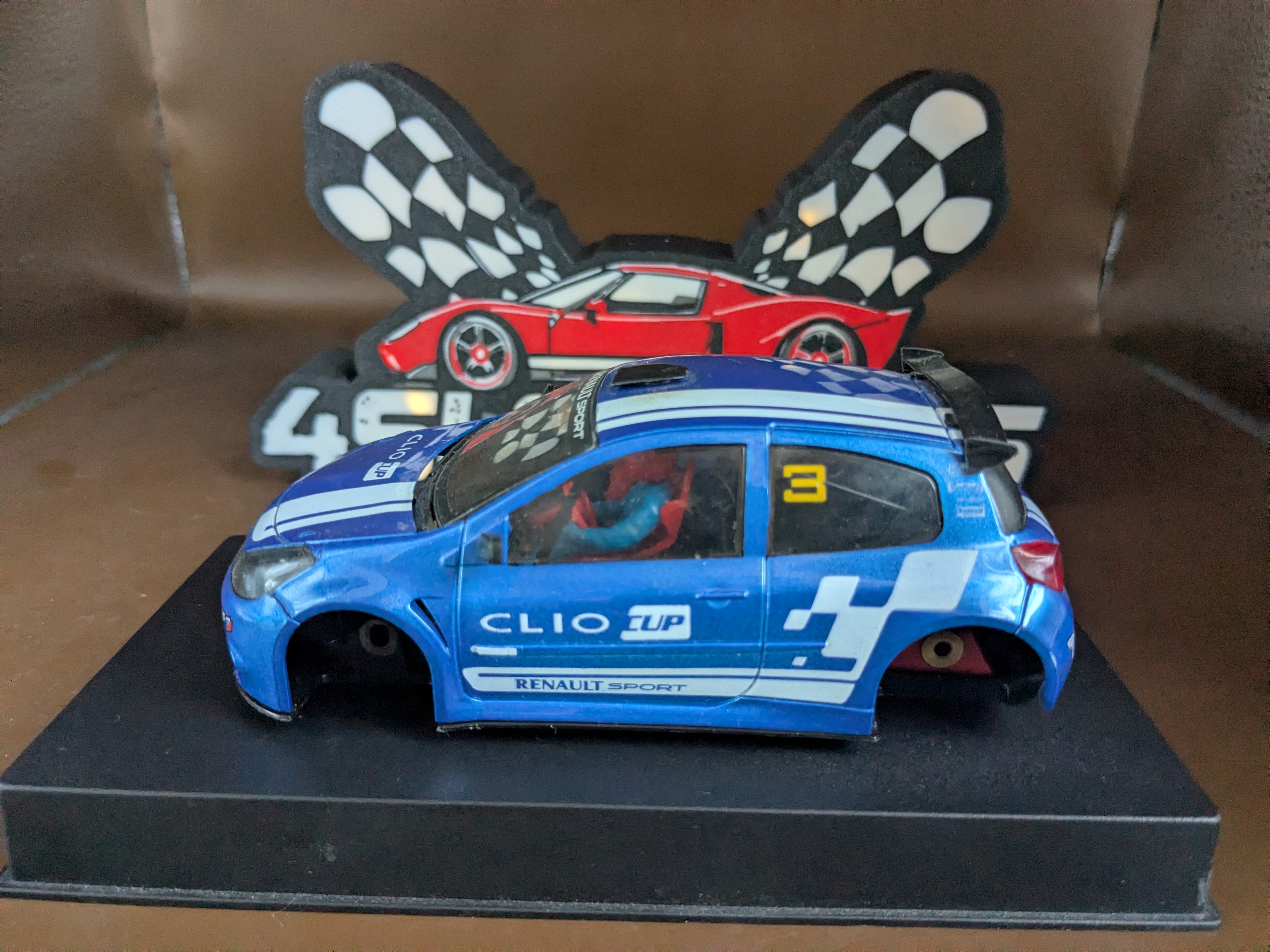 Body + Chassis NSR Renault Clio R3 #3 Presentation NSR1015 *USED*