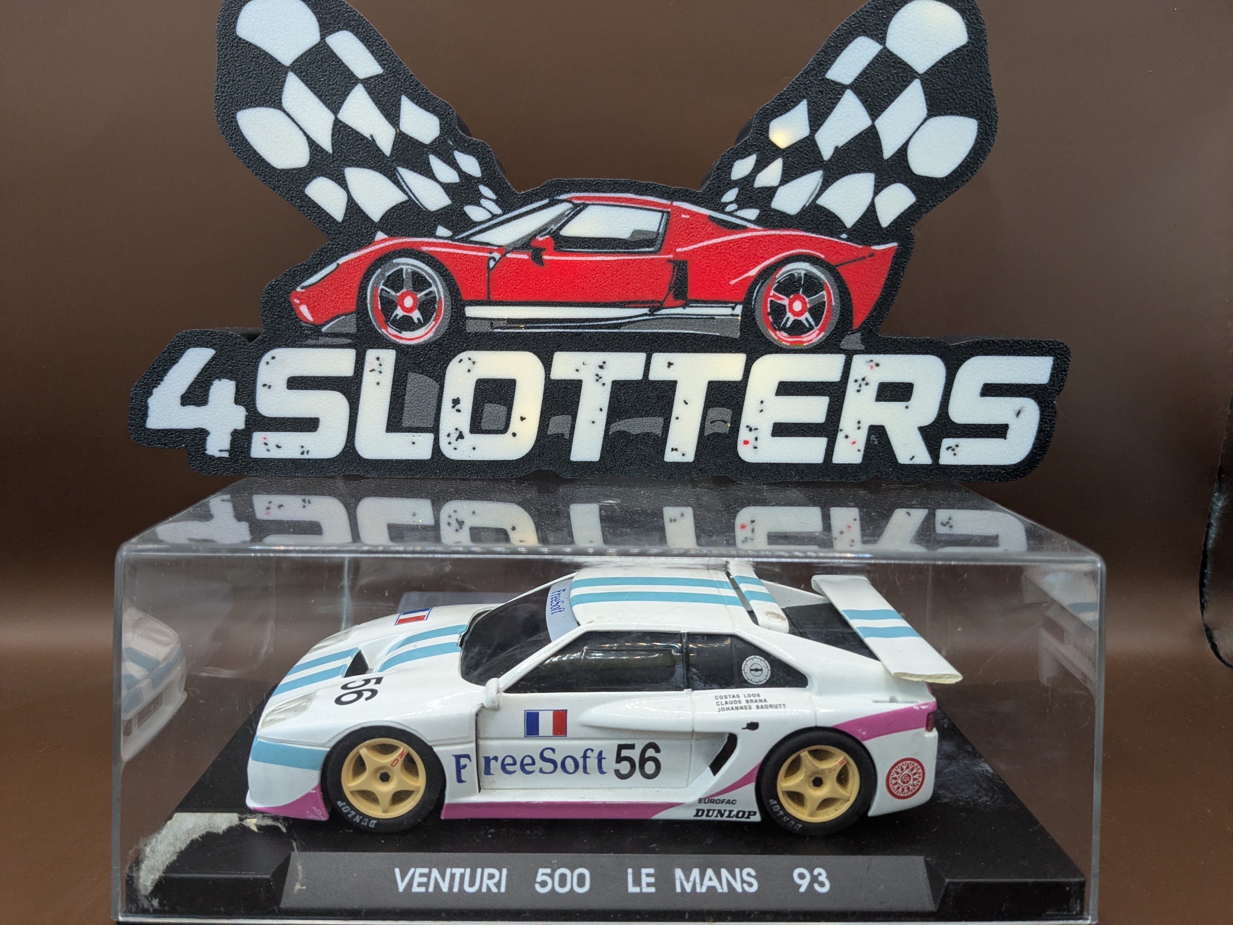 Fly Venturi 500 #56 FreeSoft Le Mans 1993 A11 *USED*