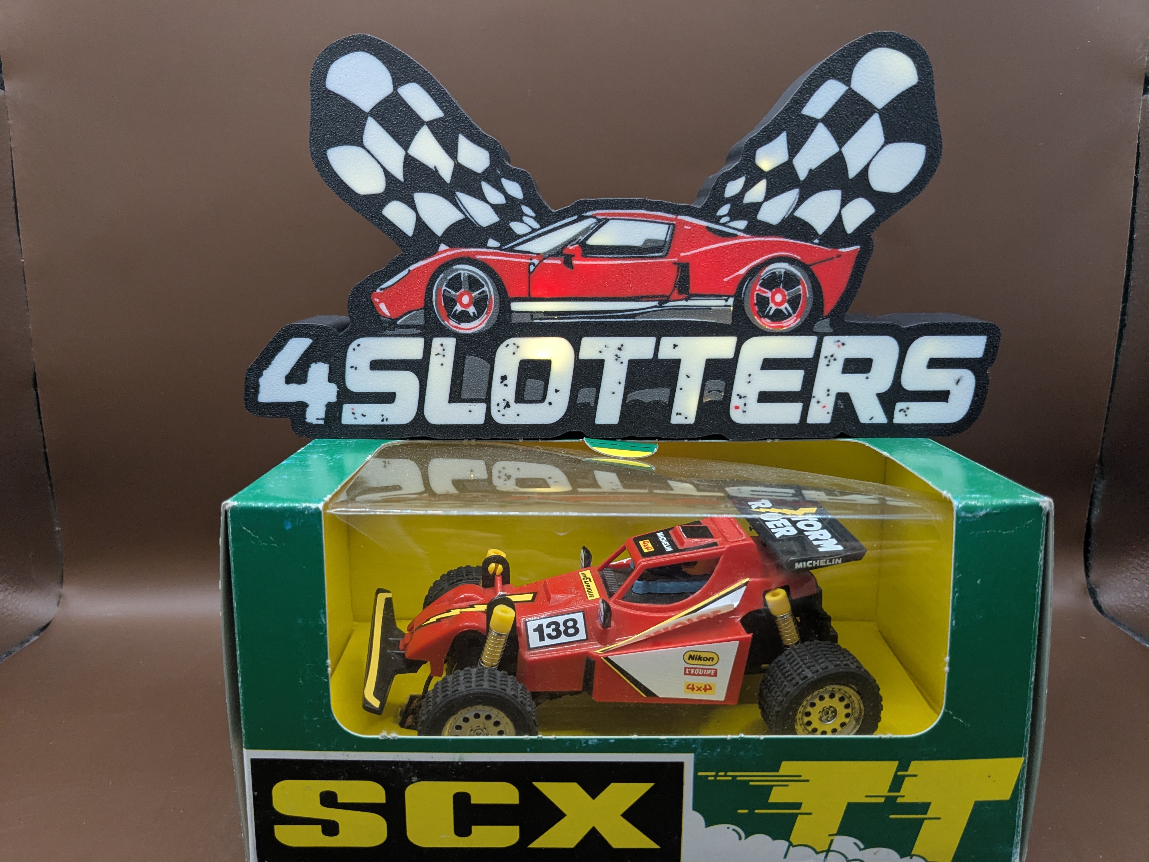 SCX STS/TT Buggy 4x4 #138 Storm Rider Red
