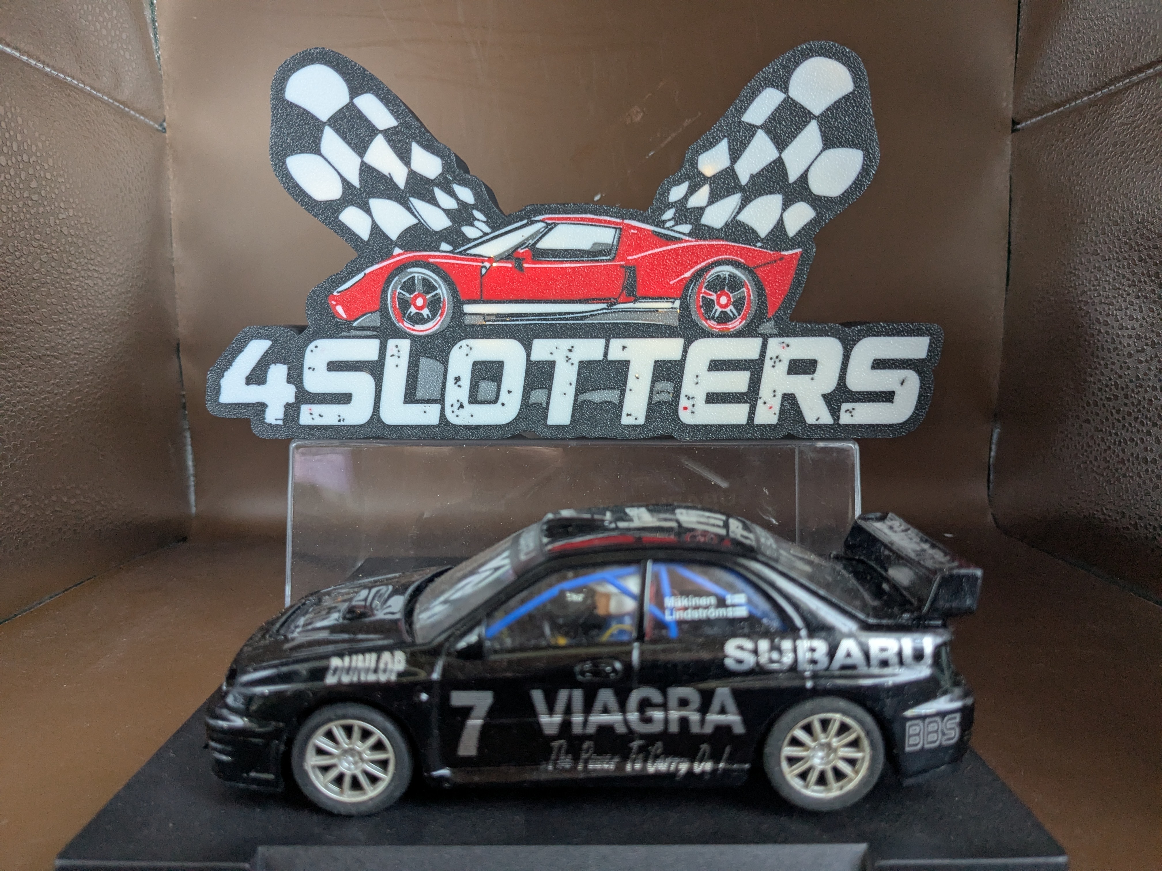 Ninco Mitsubishi Lancer #7 Viagra Customised *USED*