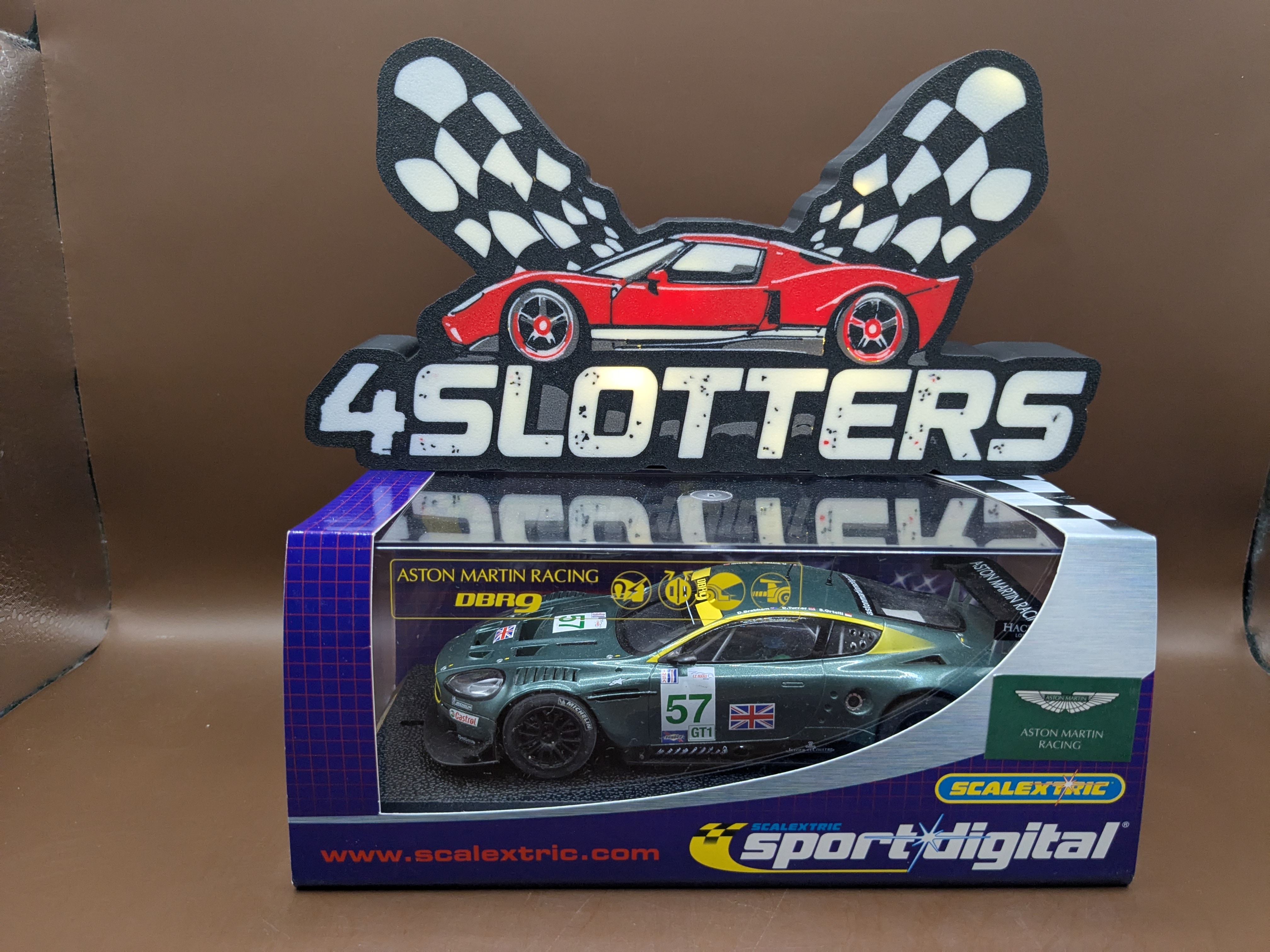 Scalextric Aston Martin DBR9 #57 DIGITAL