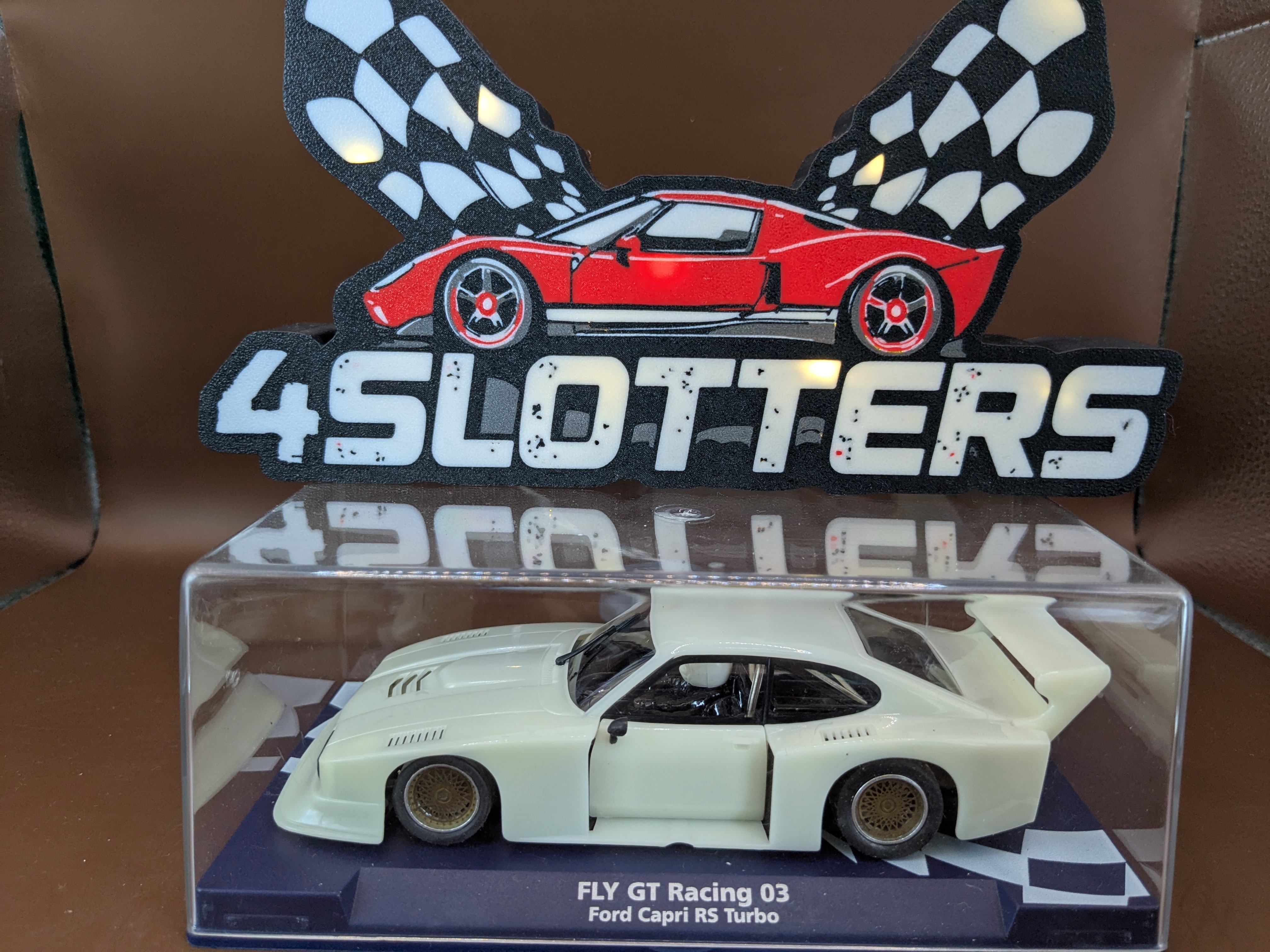 Fly Ford Capri RS Turbo Racing White Fluo 07040