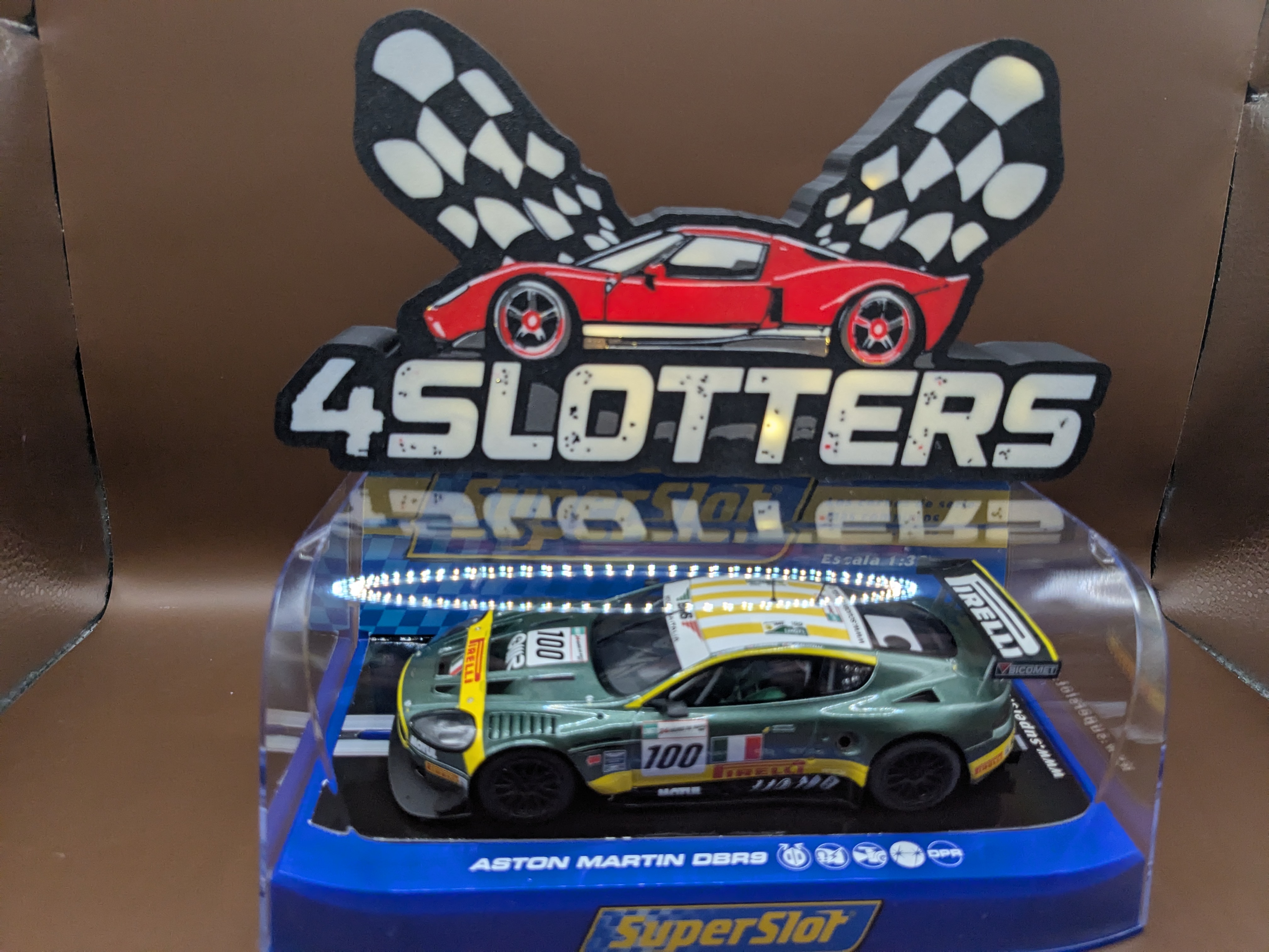 Scalextric Aston Martin DBR9 #100 Pirelli
