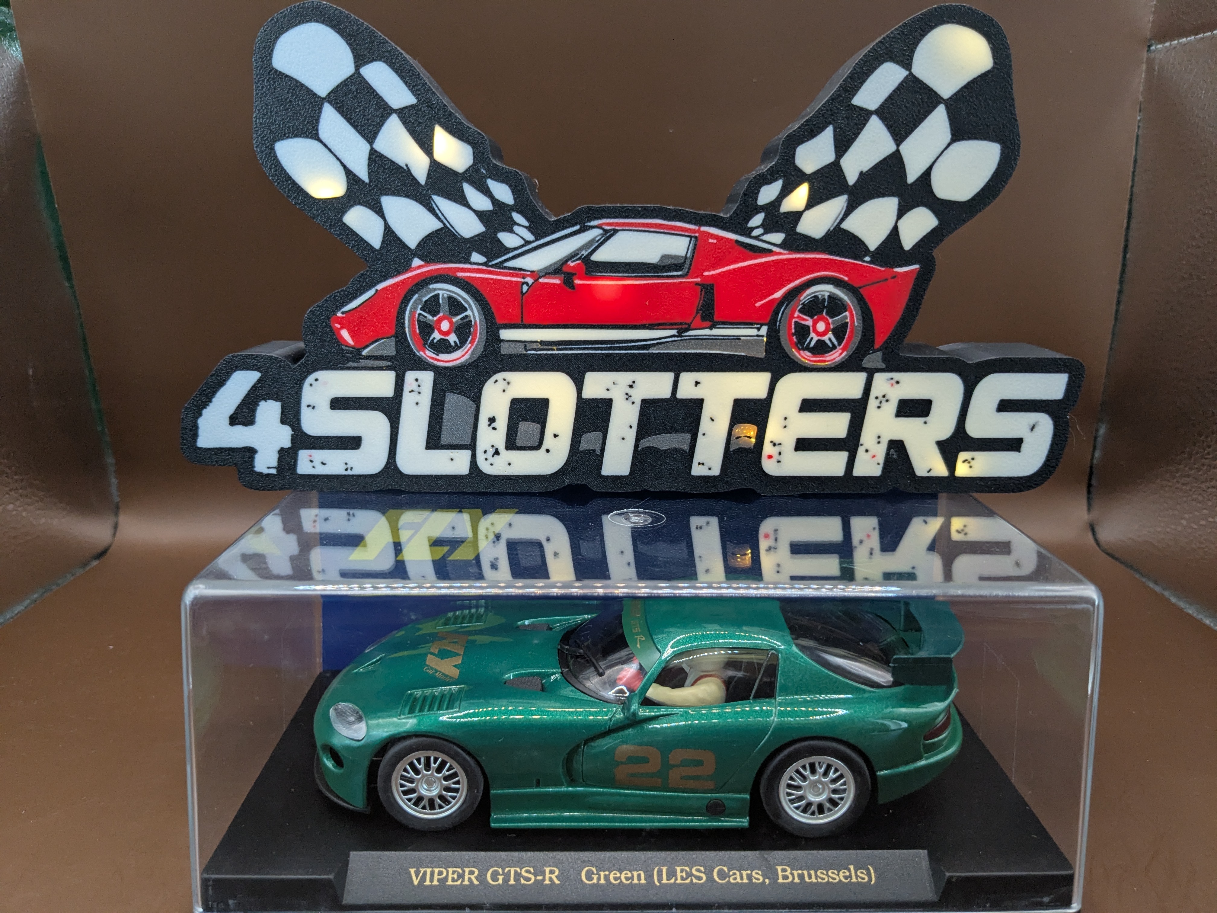 Fly Dodge Viper GTS-R Green (LES Cars, Brussels) E6