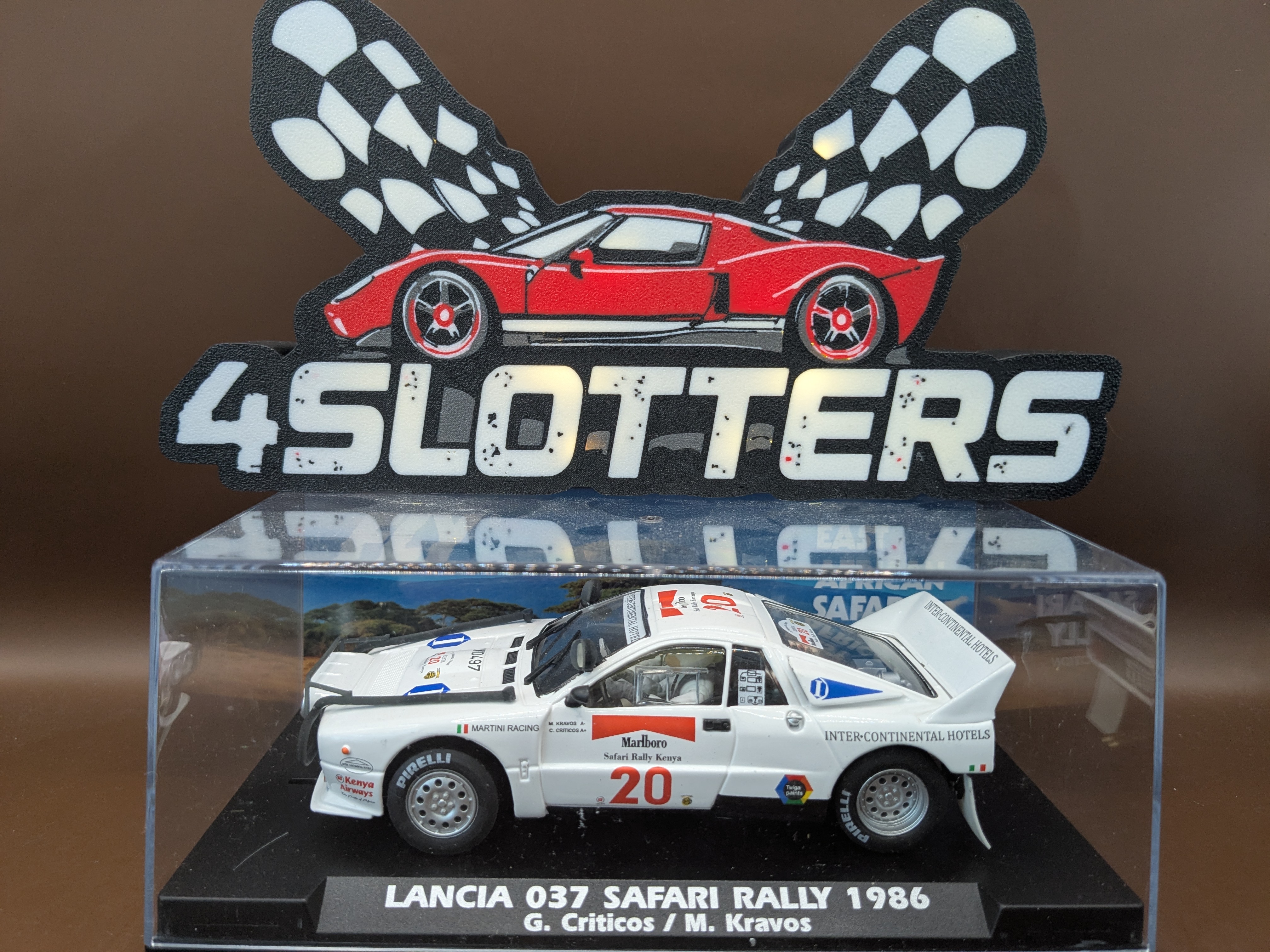 Fly Lancia 037 #20 Marlboro Safari Rally 1986 A2030
