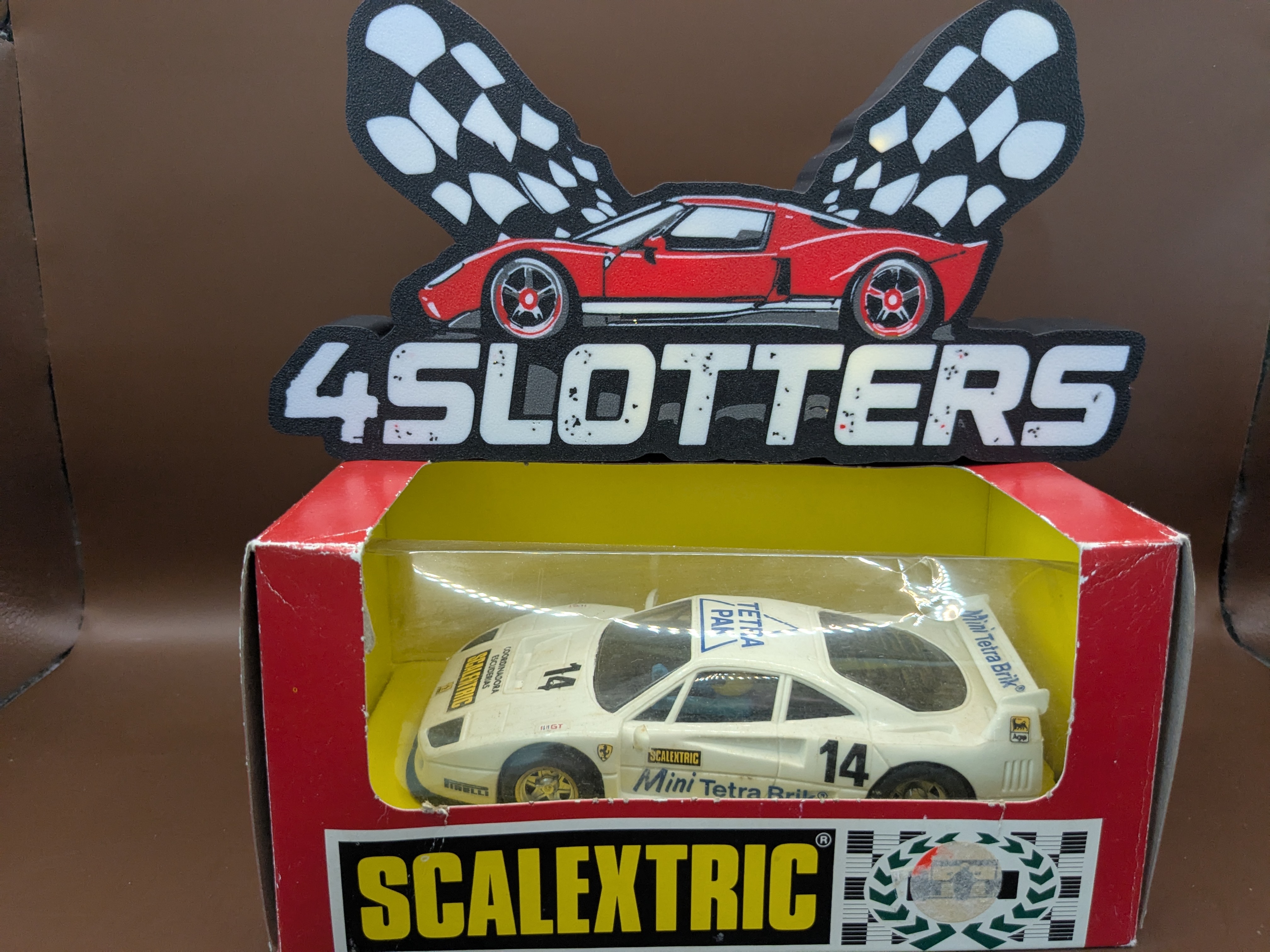Scalextric Ferrari F40 #14 TetraPak 8355
