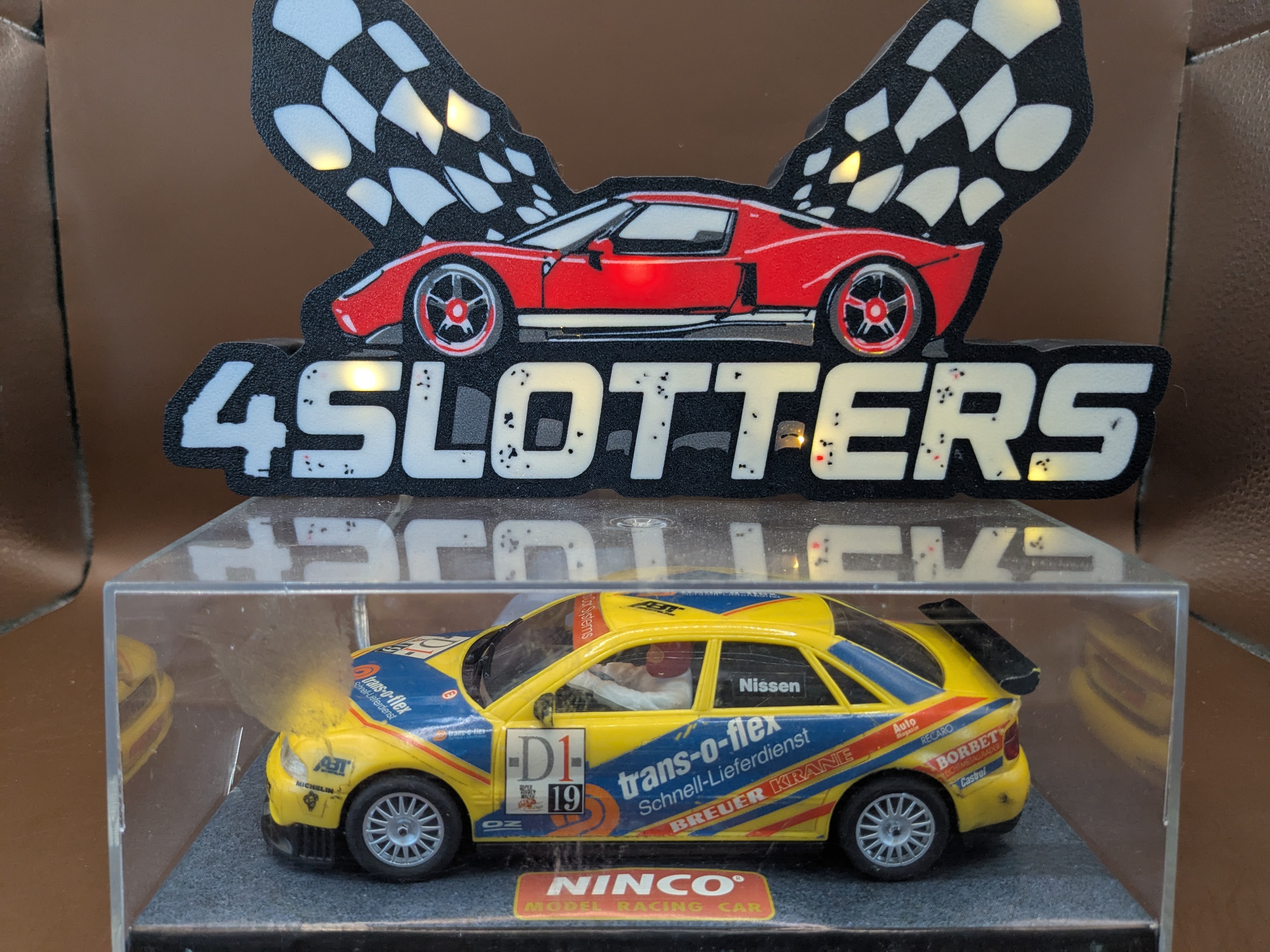 Ninco Audi A4 #18 ABT Trans-O-Flex *USED*