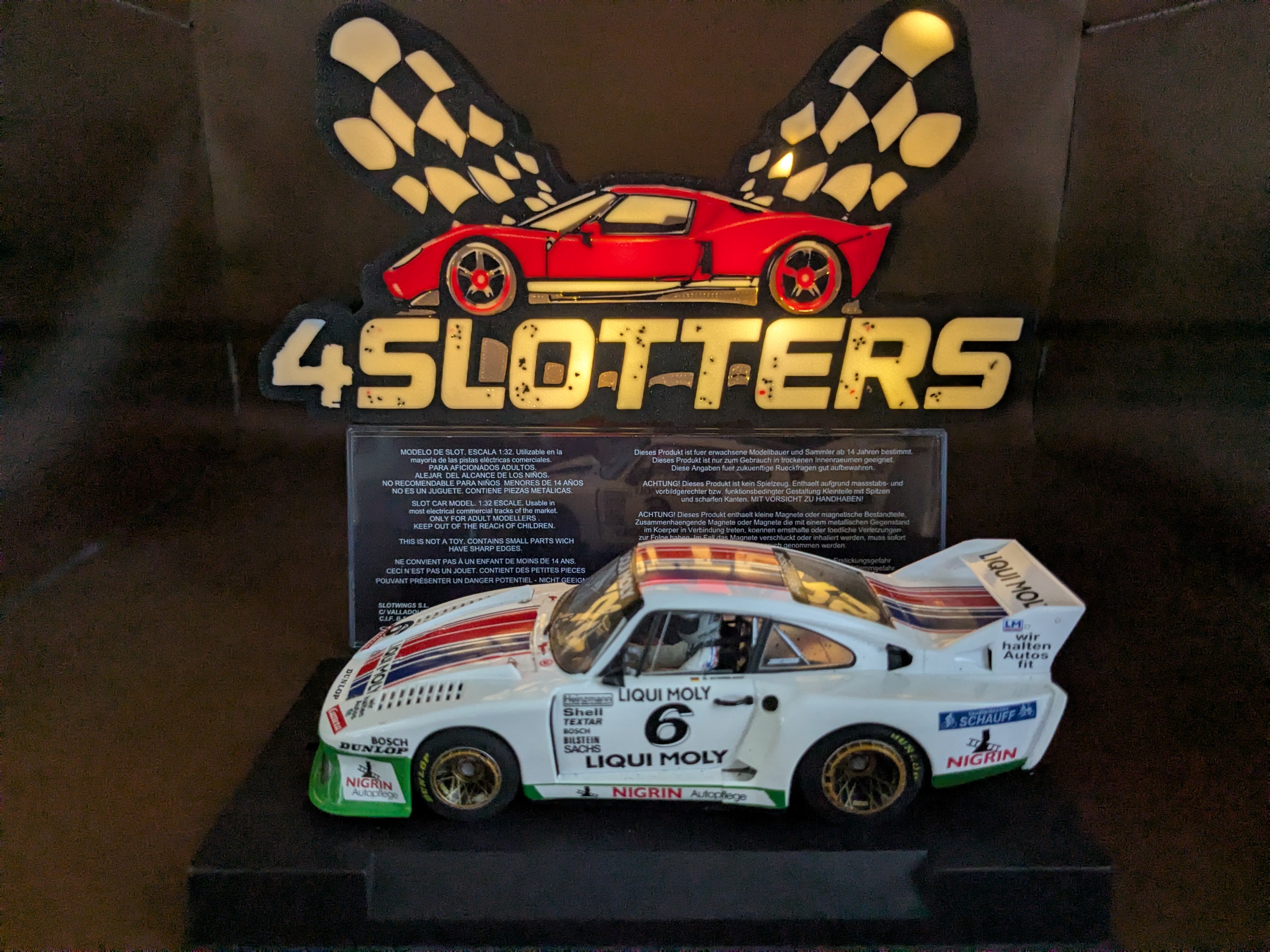 Scaleauto Porsche 935J #6 LIqui Moly *USED*