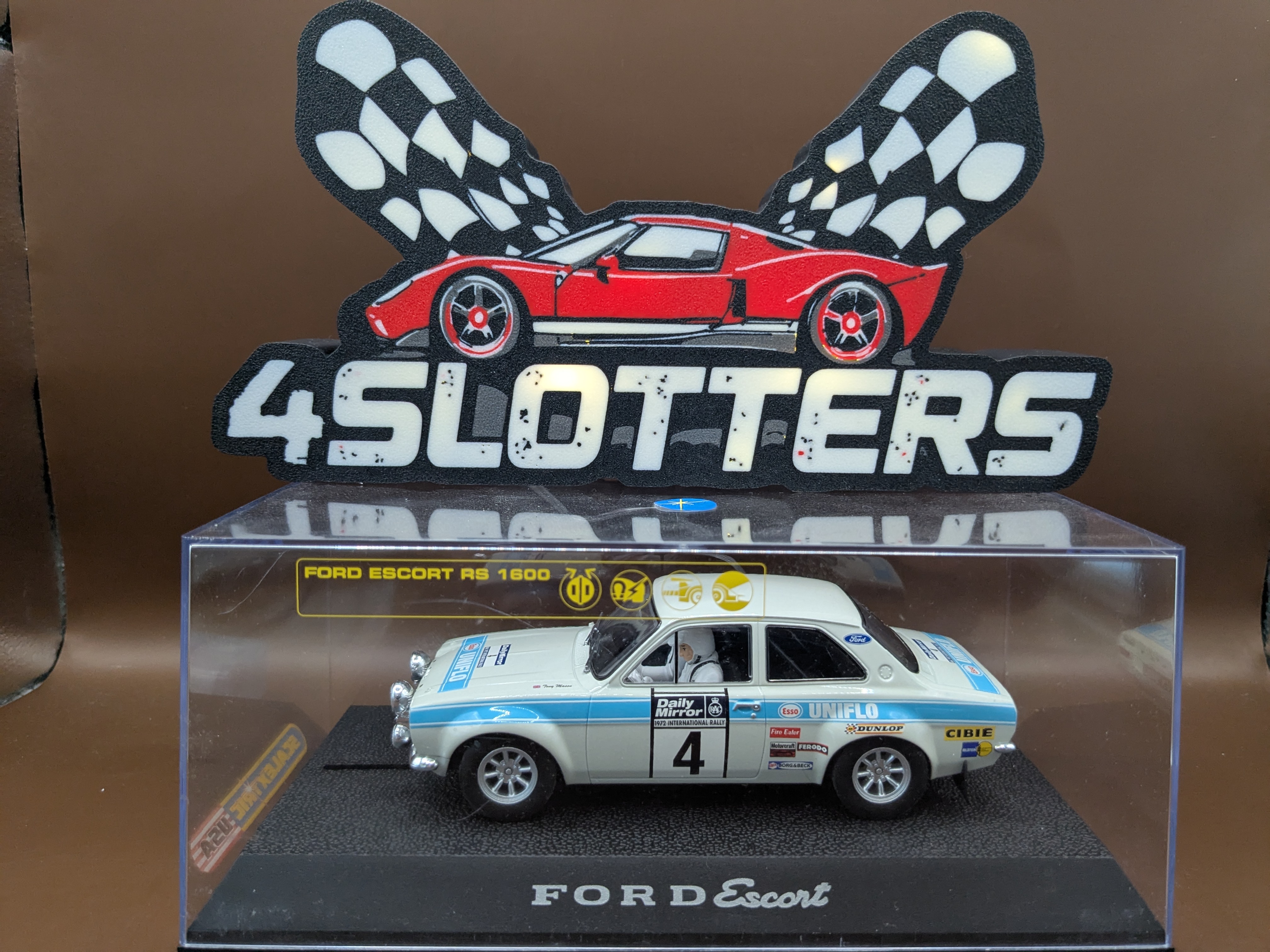 Scalextric Ford Escort RS 1600 #4 Uniflo