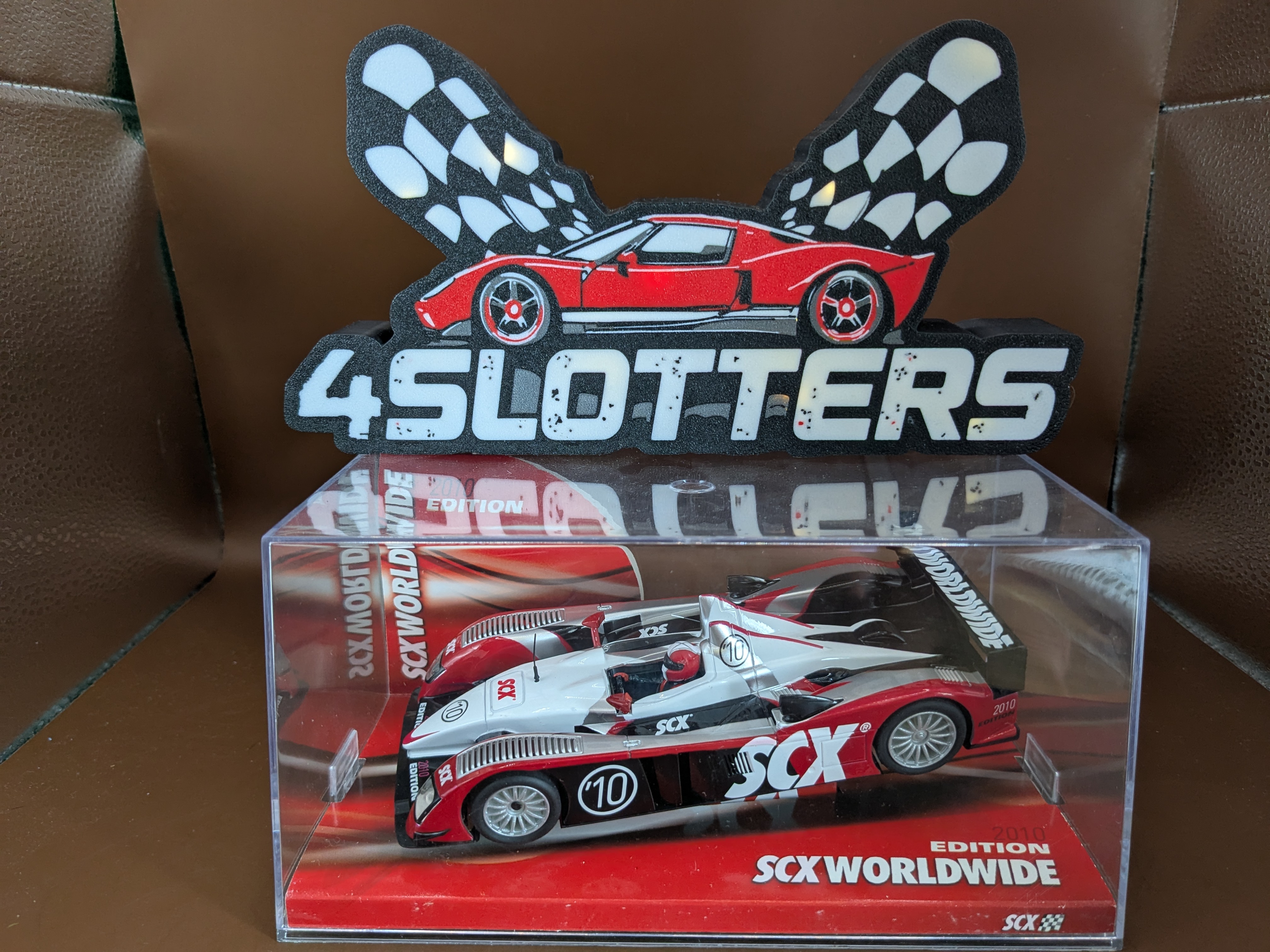 SCX Audi R10 TDI 2010 Edition SCX Worldwide Original Club Car RARE