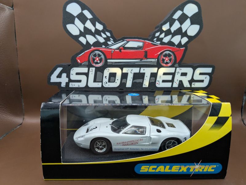 Scalextric Ford GT40 MK1 #3 Racebaanspecialist Harlekijn only 1 of 40 pieces