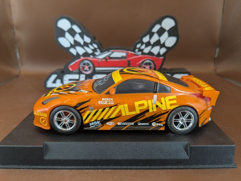 Scalextric Nissan 350Z Drift #9 Orange*USED*