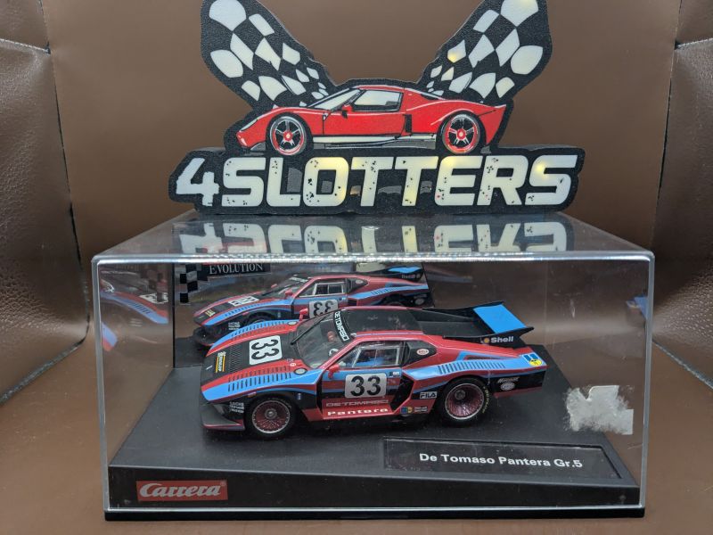 Carrera Evo De Tomaso Pantera Gr 5 #33