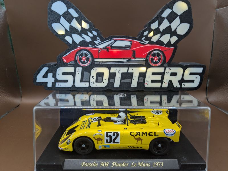 Fly Porsche 908 Flunder #52 Camel Le Mans 1973