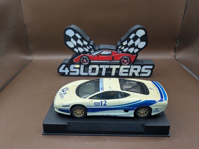 Scalextric Jaguar XJ220 #12 ERG *USED*