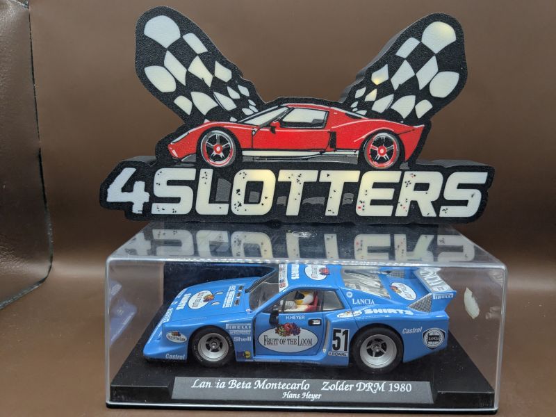 Fly Lancia Beta Monte Carlo #51 Fruit of the Loom Zolder DRM 1980